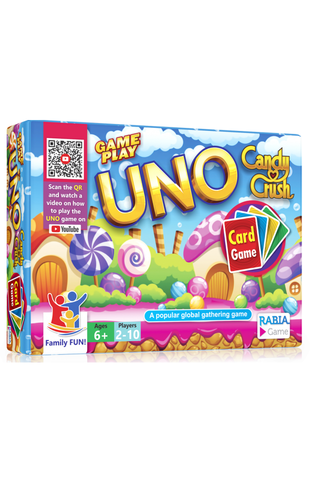 Game Play UNO Candy Crush Card Game